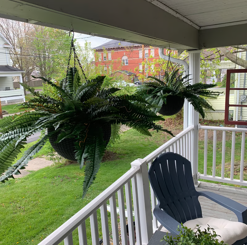 🌿 UV Resistant Lifelike Artificial Boston Fern